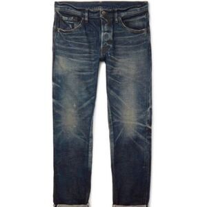 FABRIC BRAND & CO.Slim-fit Distressed Se…